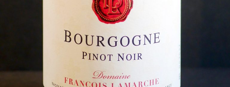 Bourgogne pinot noir 2014
