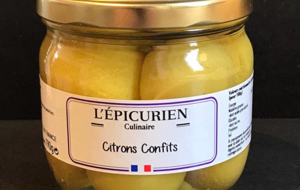 Pate de citron confit au gingembre