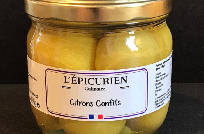 Pate de citron confit au gingembre