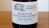 Bourgogne Hautes cotes de Beaune Mont Ba